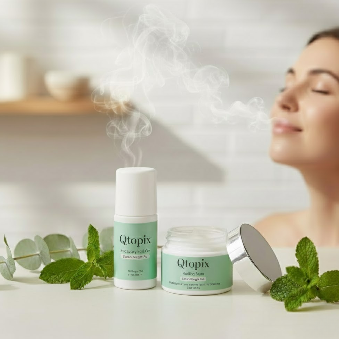 QTopix New Recovery Roll-On (CBD + CBG) 2oz