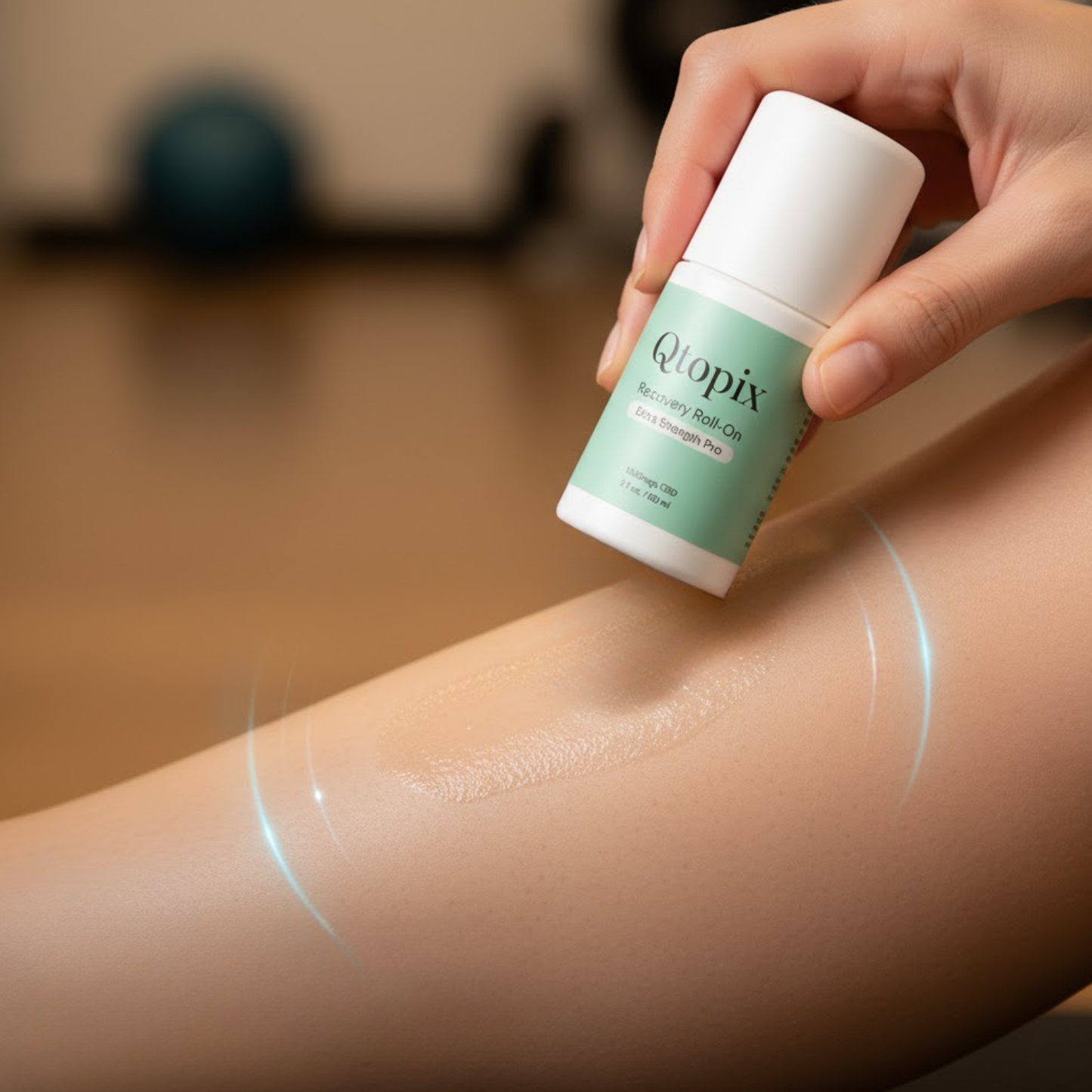 QTopix New Recovery Roll-On (CBD + CBG) 2oz