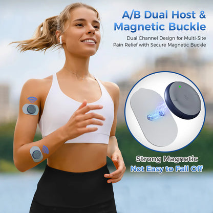 KingPavonini® Wireless TENS Unit for Pain Relief (4 Pads)